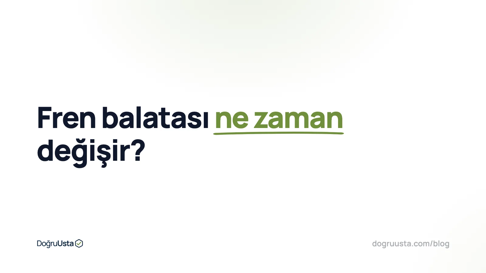 Fren balatası ne zaman değişir? Belirtiler, ömür ve fiyat